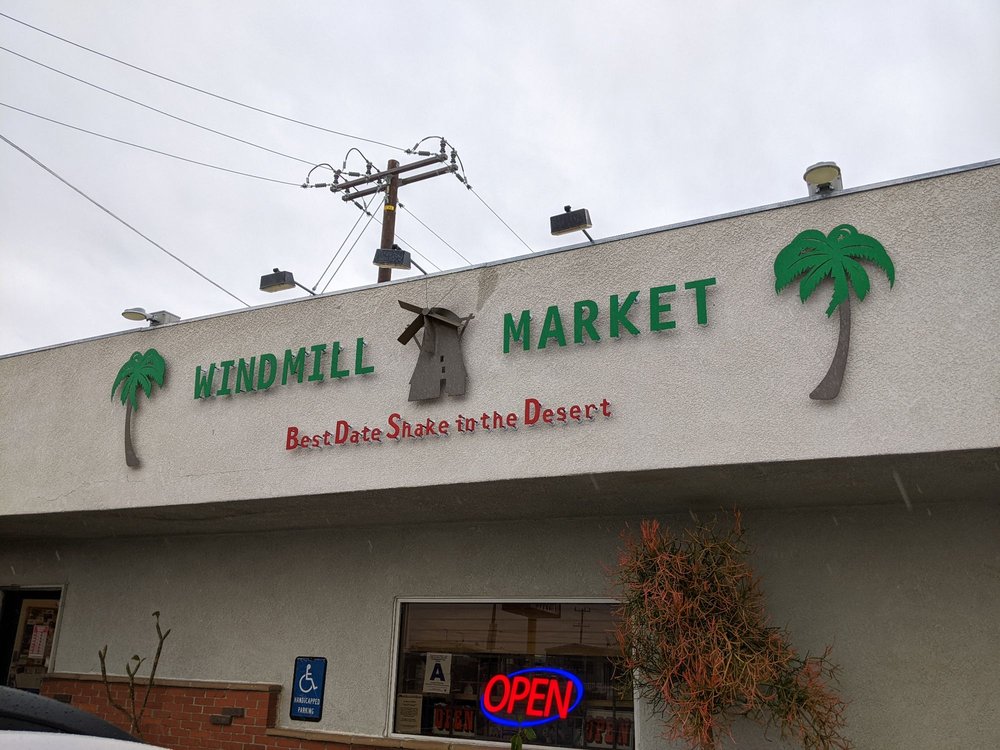 windmill market and produce photo